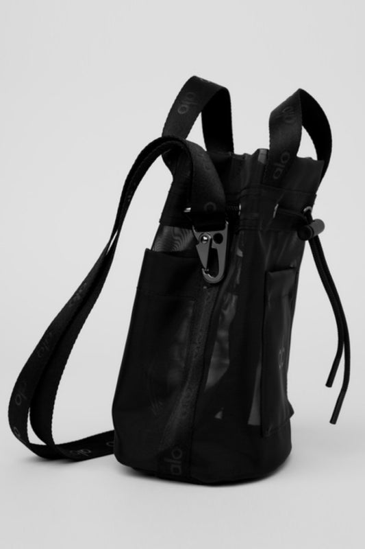 SHEER CROSS BODY BUCKET BAG