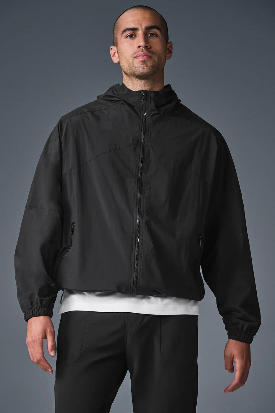 VANTAGE NYLON RIPSTOP TRACK JACKET – ALO Indonesia