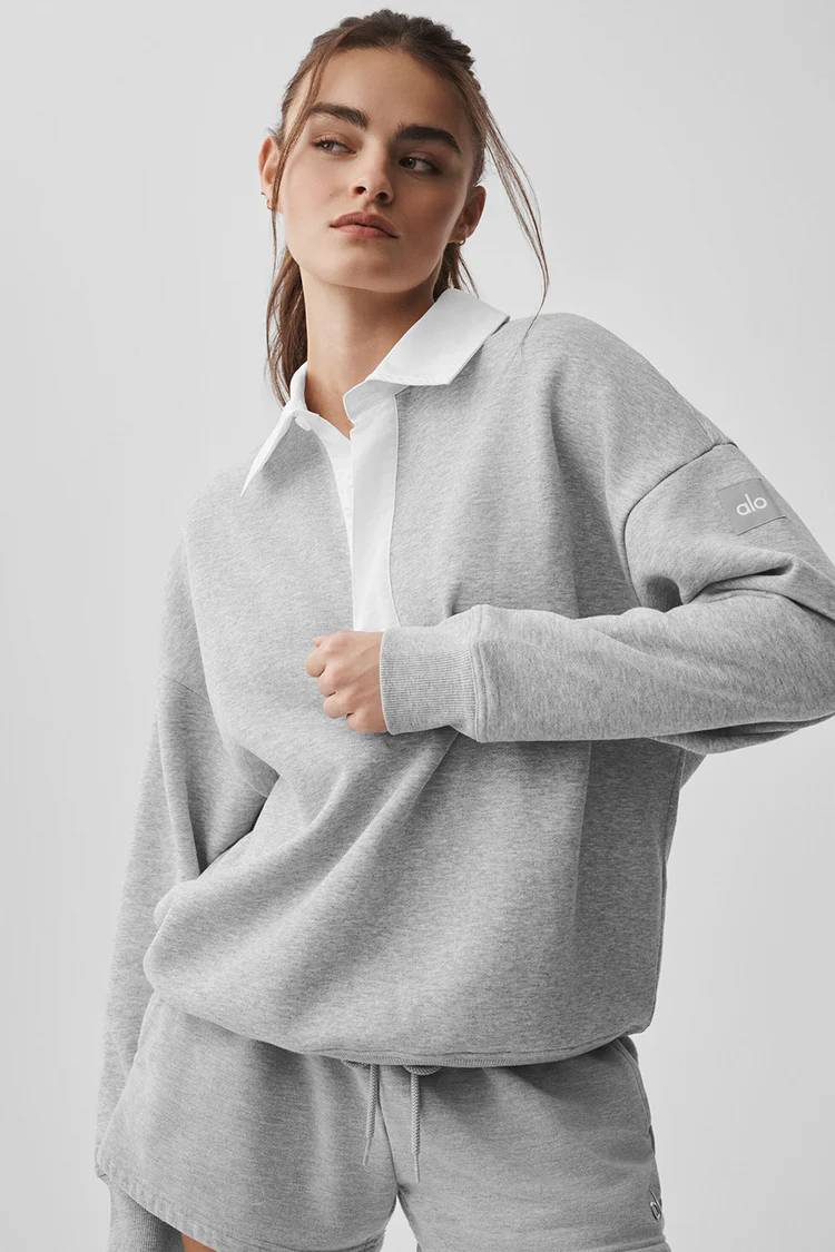 TAKE IT EASY LONG SLEEVE HENLEY PULLOVER – ALO Indonesia