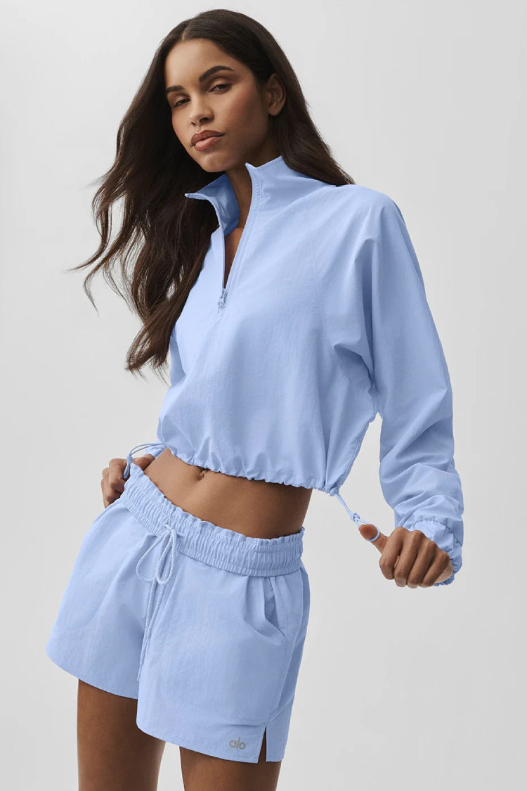 トップス alo yoga Cropped 1/4 Zip Alumni Pullover CROPPED 1/4 ZIP ALUMNI PULLOVER – ALO Indonesia