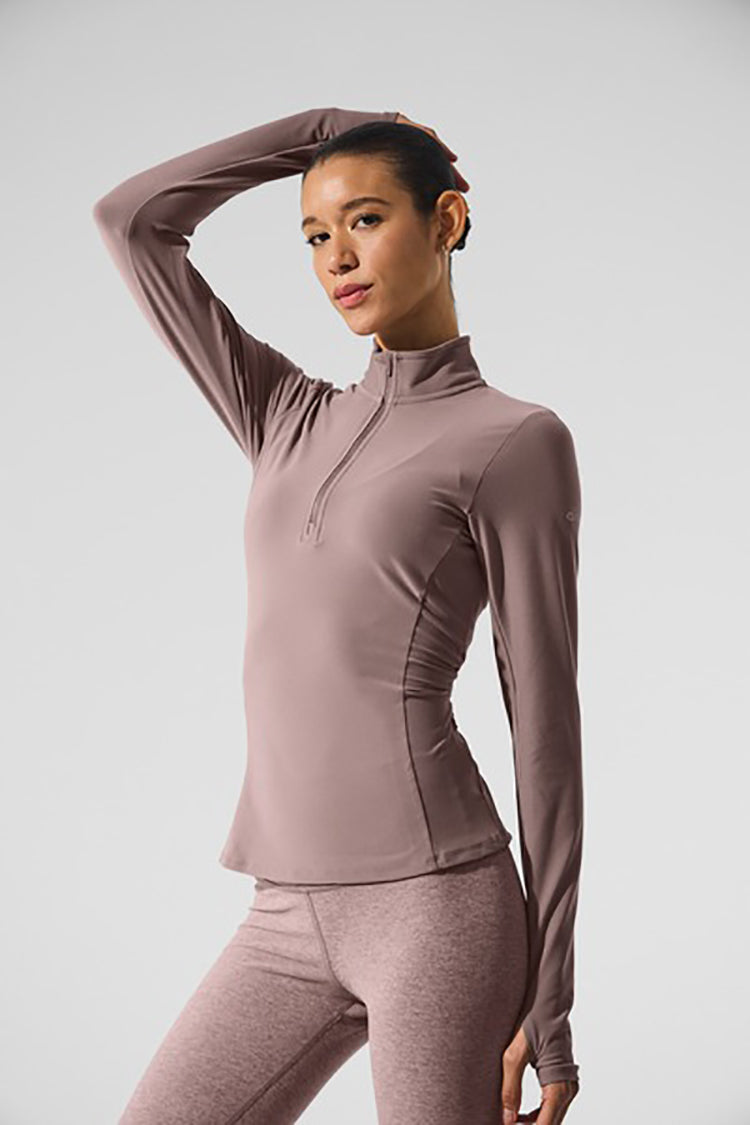 ALOSOFT 1/2 ZIP RAPID PULLOVER | ALO Indonesia