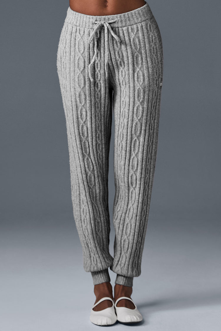 CABLE KNIT WINTER BLISS PANT – ALO Indonesia