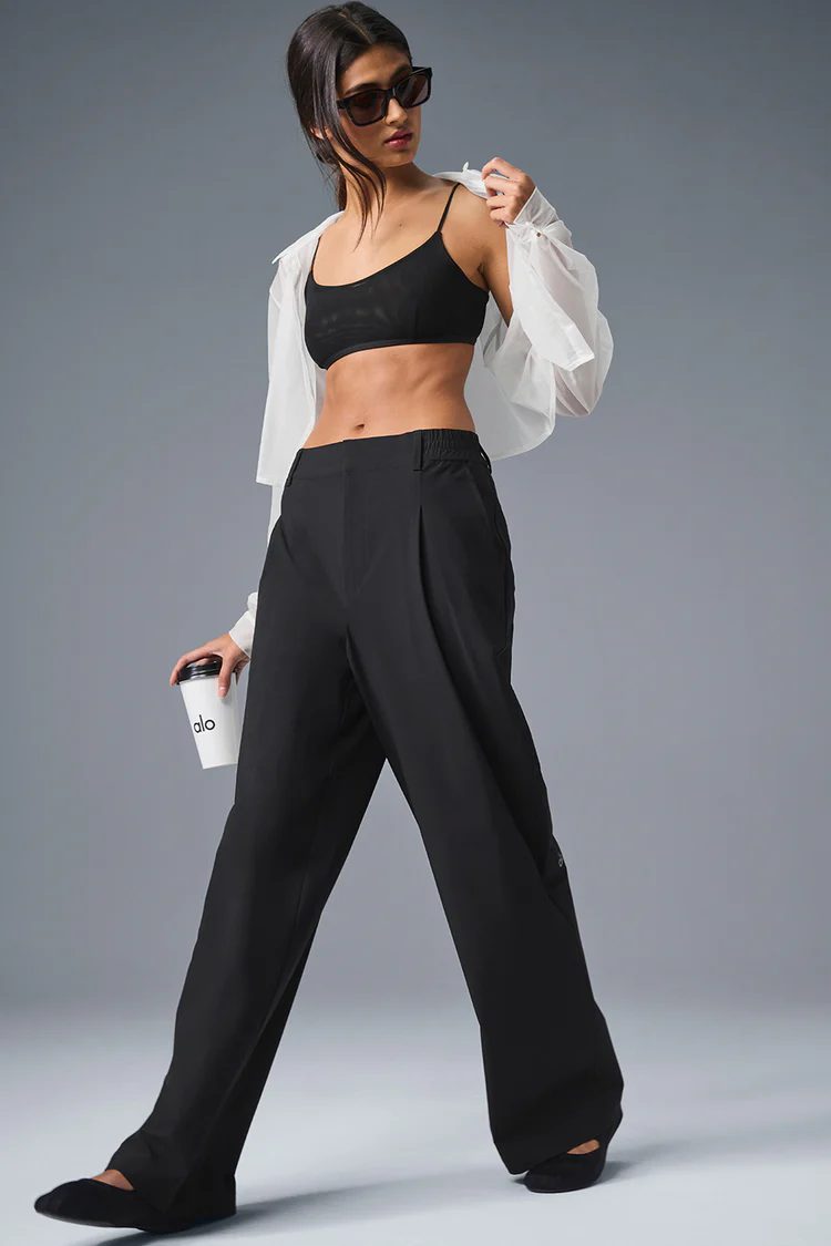 HIGH WAIST REGULAR LENGTH PURSUIT TROUSER