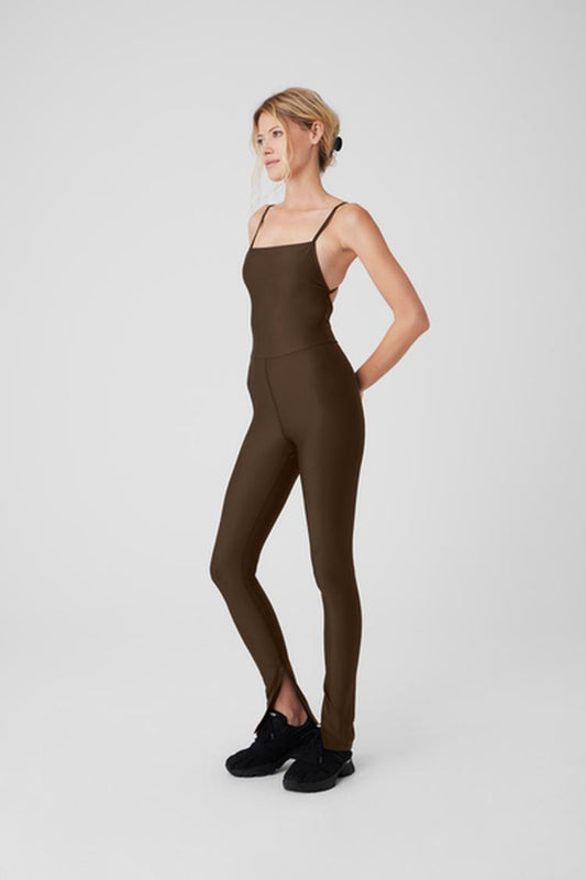 EDITION SUEDED STRAIGHT LEG PANT