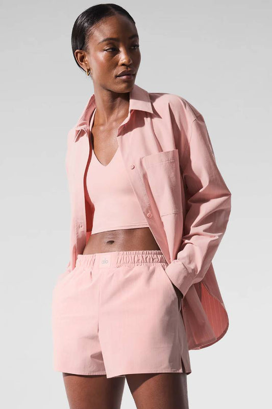 PINSTRIPE DAYLIGHT BUTTON DOWN LONG SLEEVE