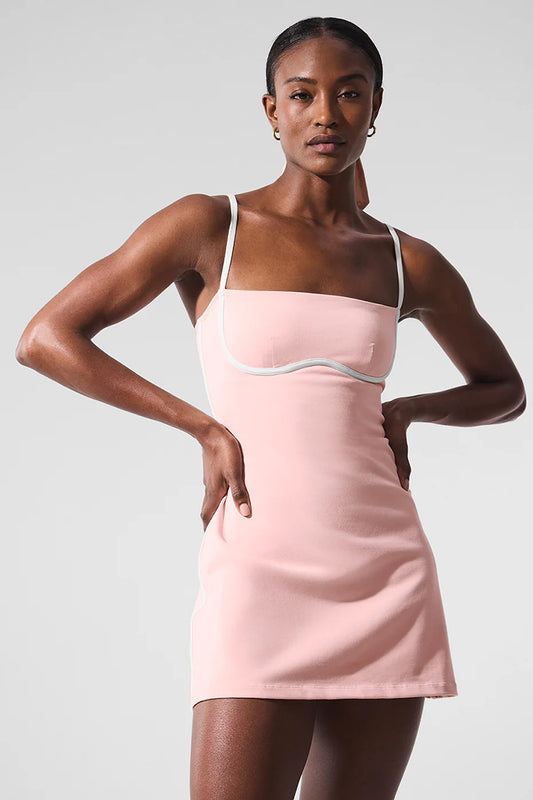 AIRBRUSH STREAMLINED DRESS