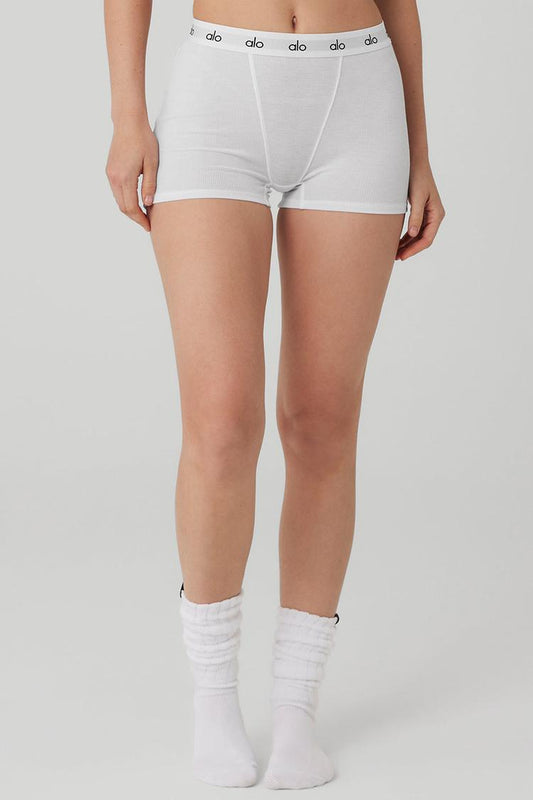 ICON RIBBED BOYSHORT