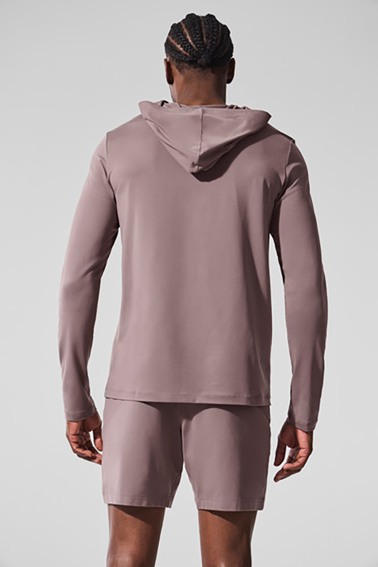 CONQUER REFORM LONG SLEEVE WITH HOODIE – Alo Yoga Indonesia