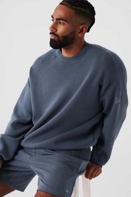 SCHOLAR CREW NECK SWEATER