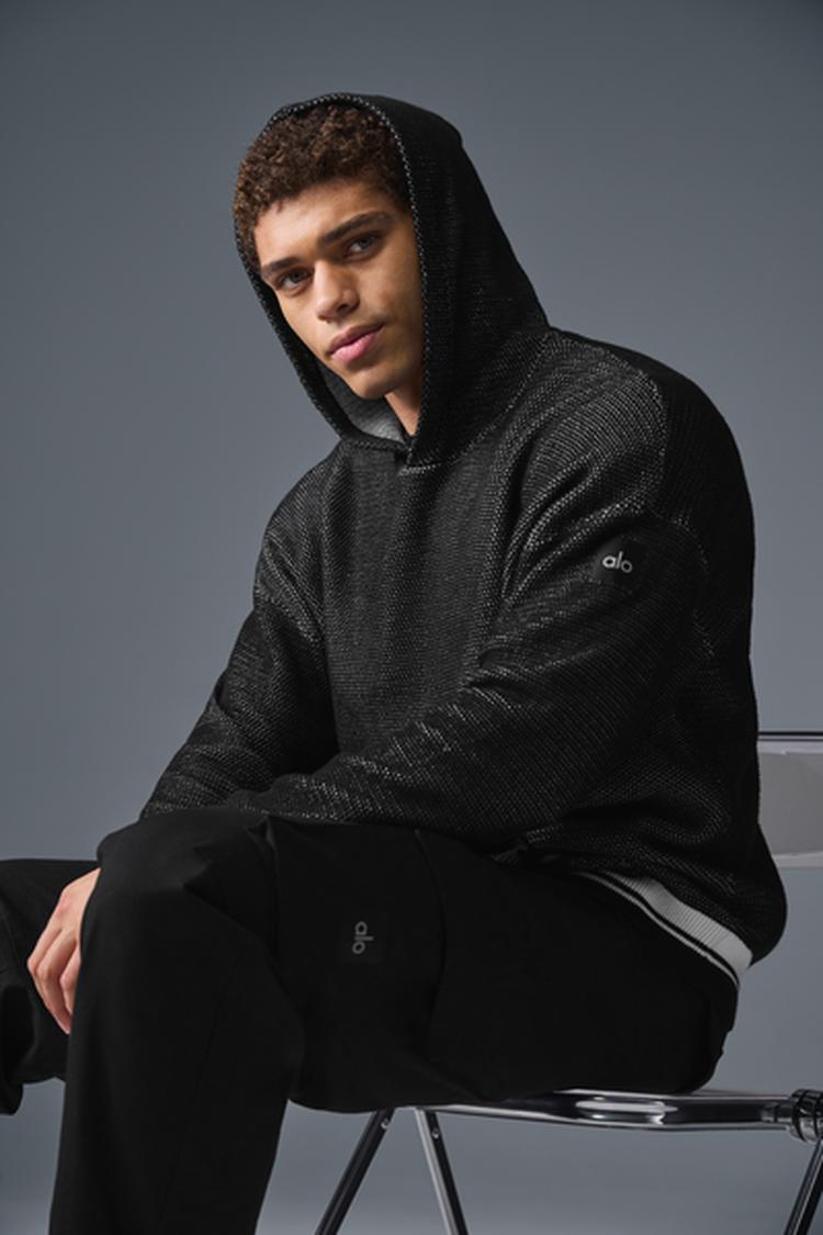 SPORTS CLUB SWEATER KNIT HOODIE – Alo Yoga Indonesia