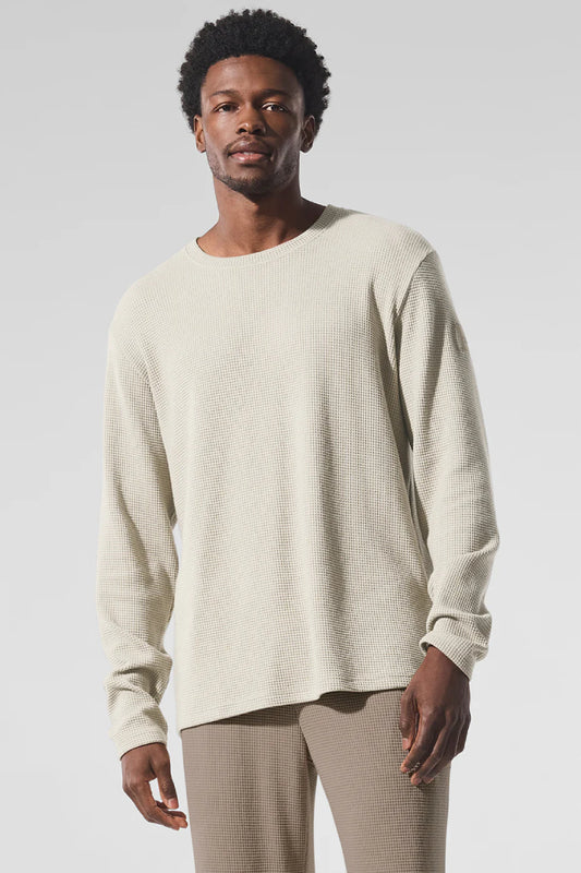 ELEVATE WAFFLE LONG SLEEVE CREW