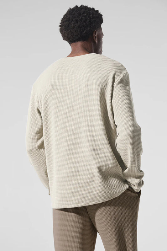 ELEVATE WAFFLE LONG SLEEVE CREW