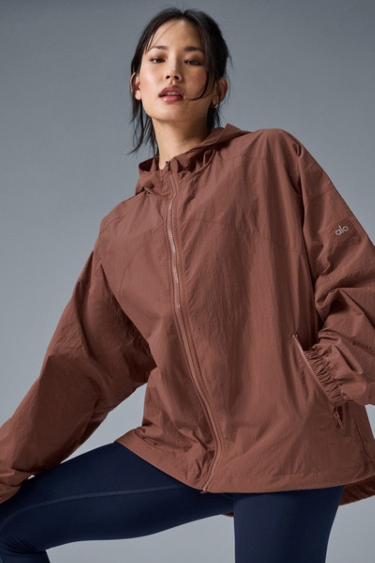 VANTAGE NYLON RIPSTOP TRACK JACKET – Alo Yoga Indonesia