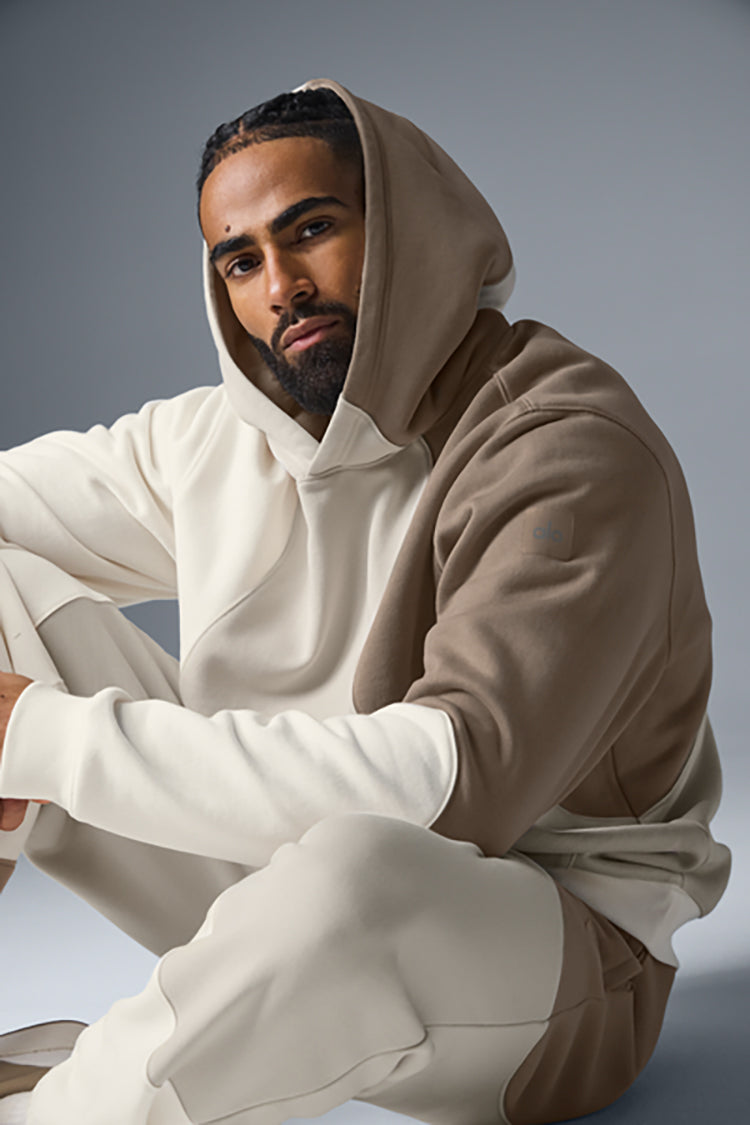 Alo Yoga メンズ Make Waves Hoodie 着心地抜群 パーカー Make Waves Hoodie - Sunset Pink Tonal | ALO