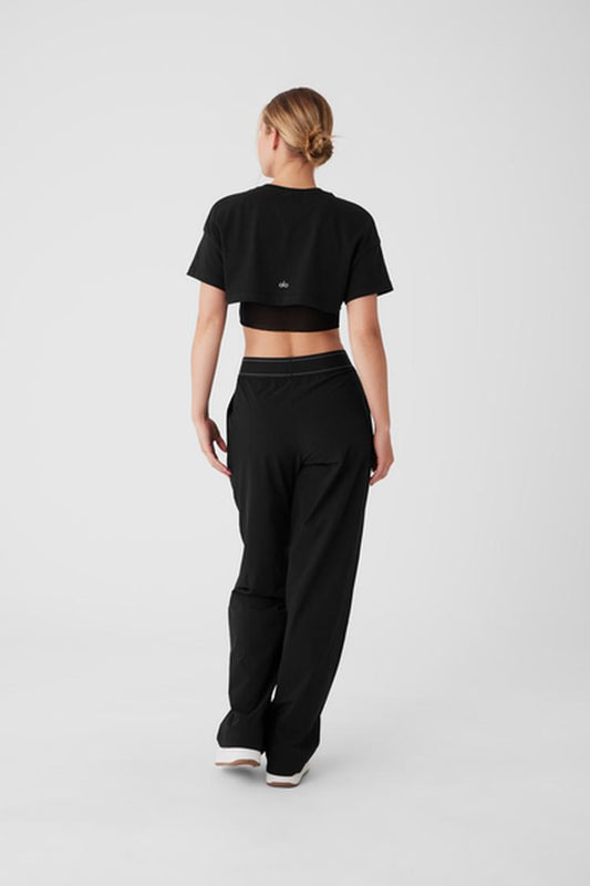 MADE YOU LOOK SHORT SLEEVE CROPPED TEE