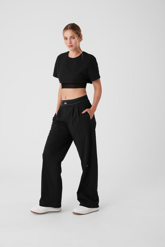 MADE YOU LOOK SHORT SLEEVE CROPPED TEE