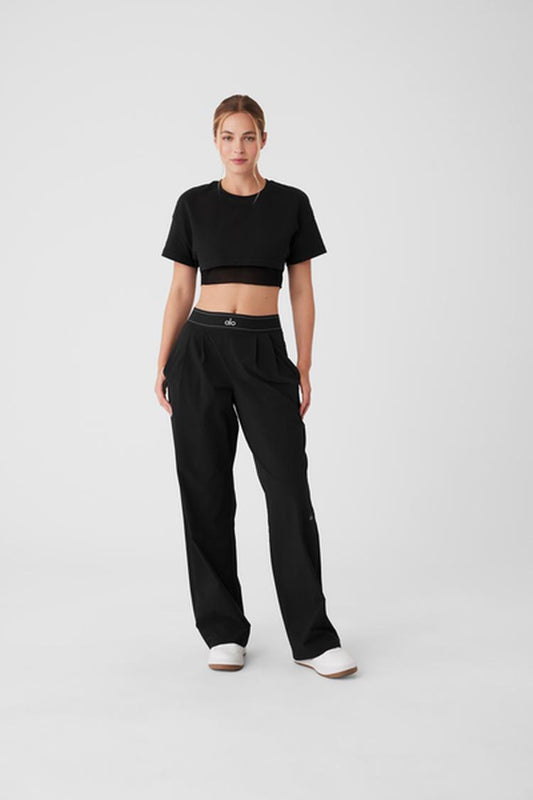 MADE YOU LOOK SHORT SLEEVE CROPPED TEE