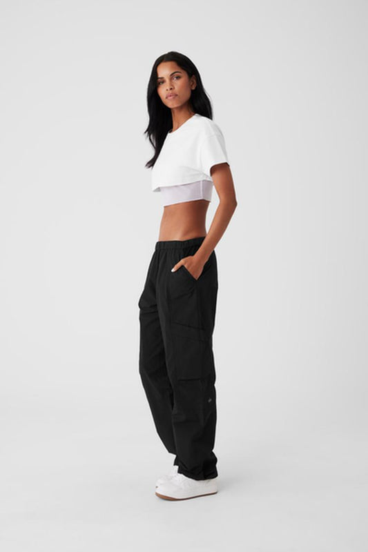 MADE YOU LOOK SHORT SLEEVE CROPPED TEE