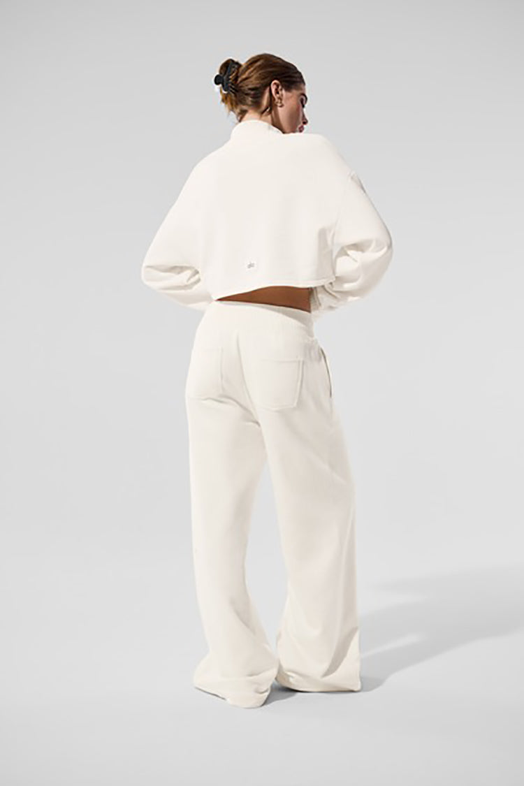 ブラジャー [Alo Yoga] Cropped Serenity Coverup Cropped Serenity Coverup - Black | ALO
