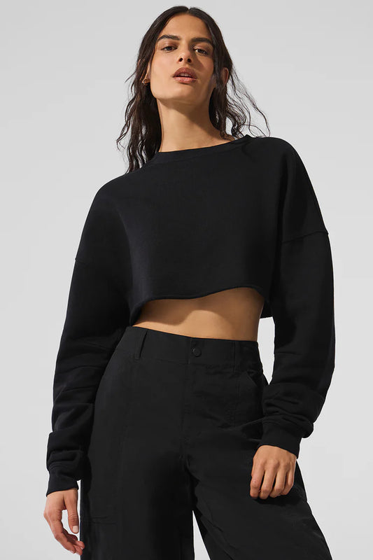EXTREME CROPPED PULLOVER