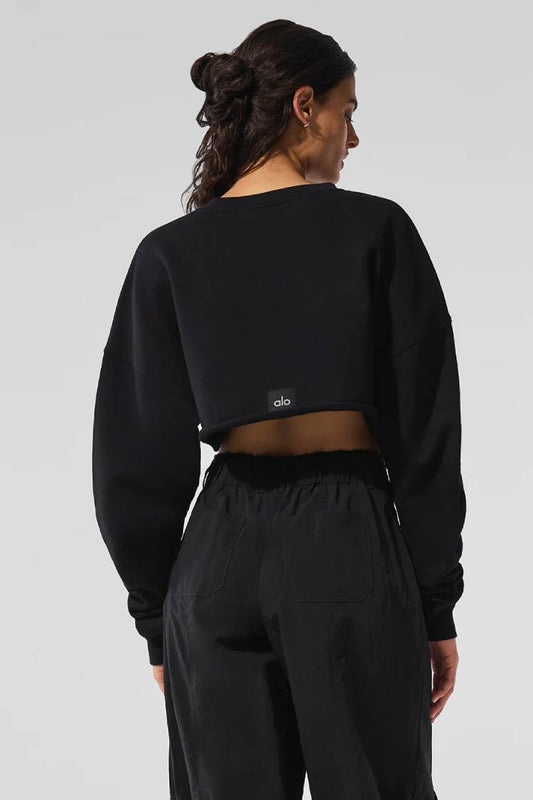 EXTREME CROPPED PULLOVER