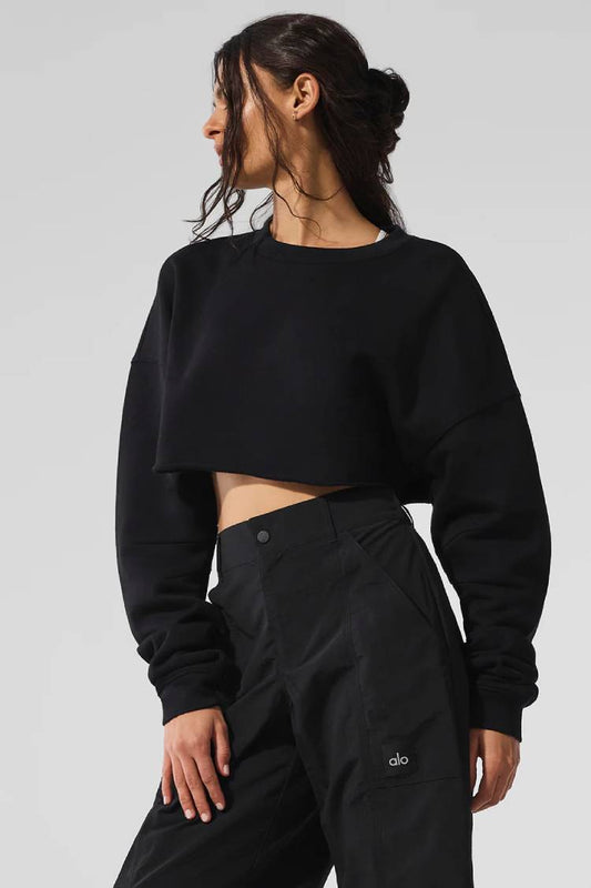 EXTREME CROPPED PULLOVER