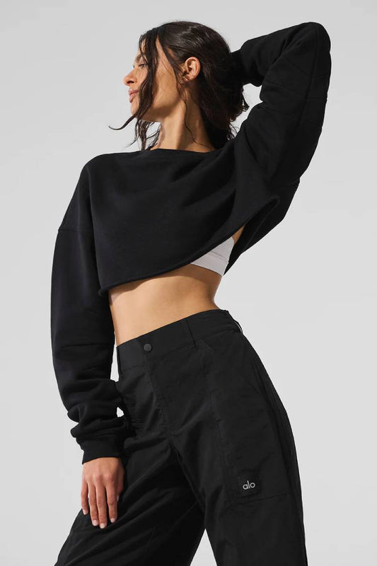 EXTREME CROPPED PULLOVER