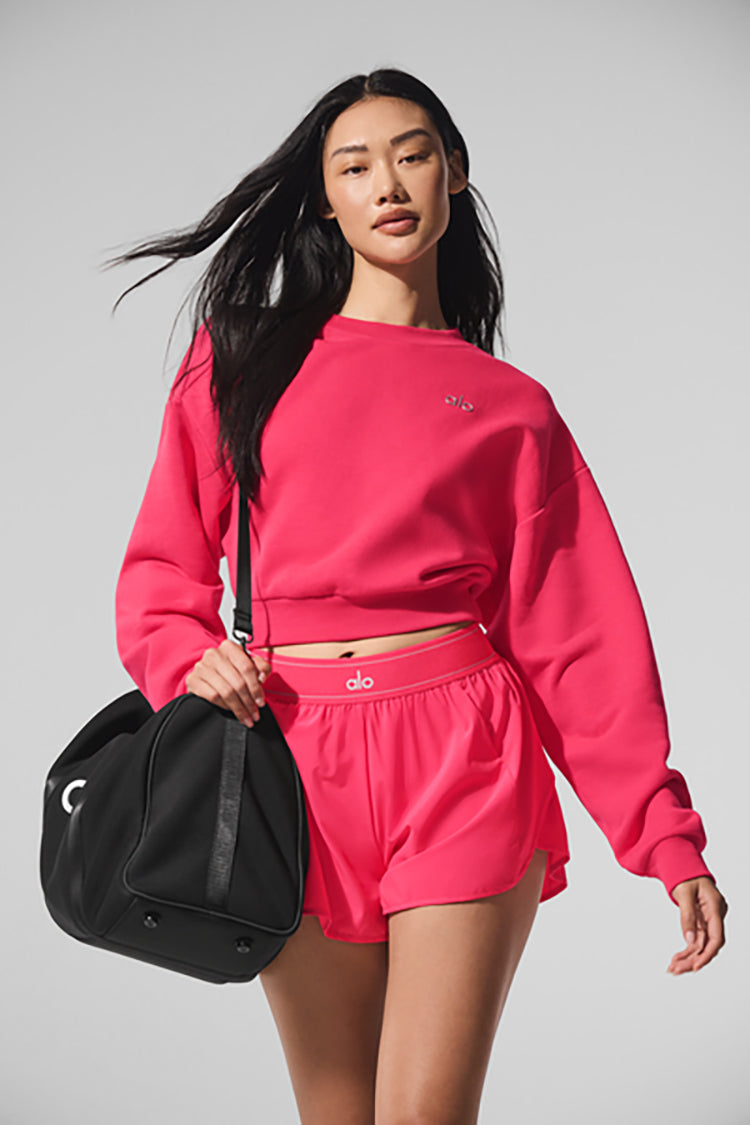 CROPPED ACCOLADE CREWNECK – ALO Indonesia