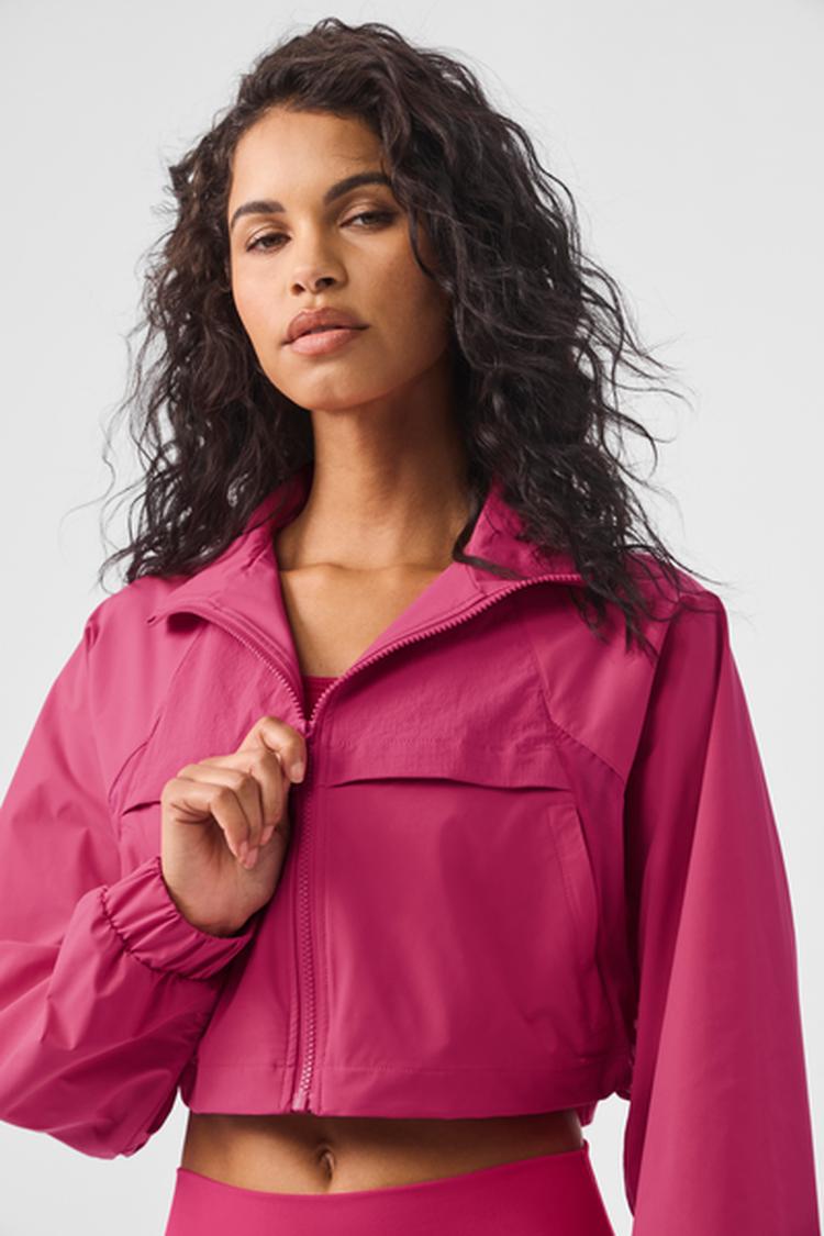 CROPPED PLAYMAKER JACKET – ALO Indonesia