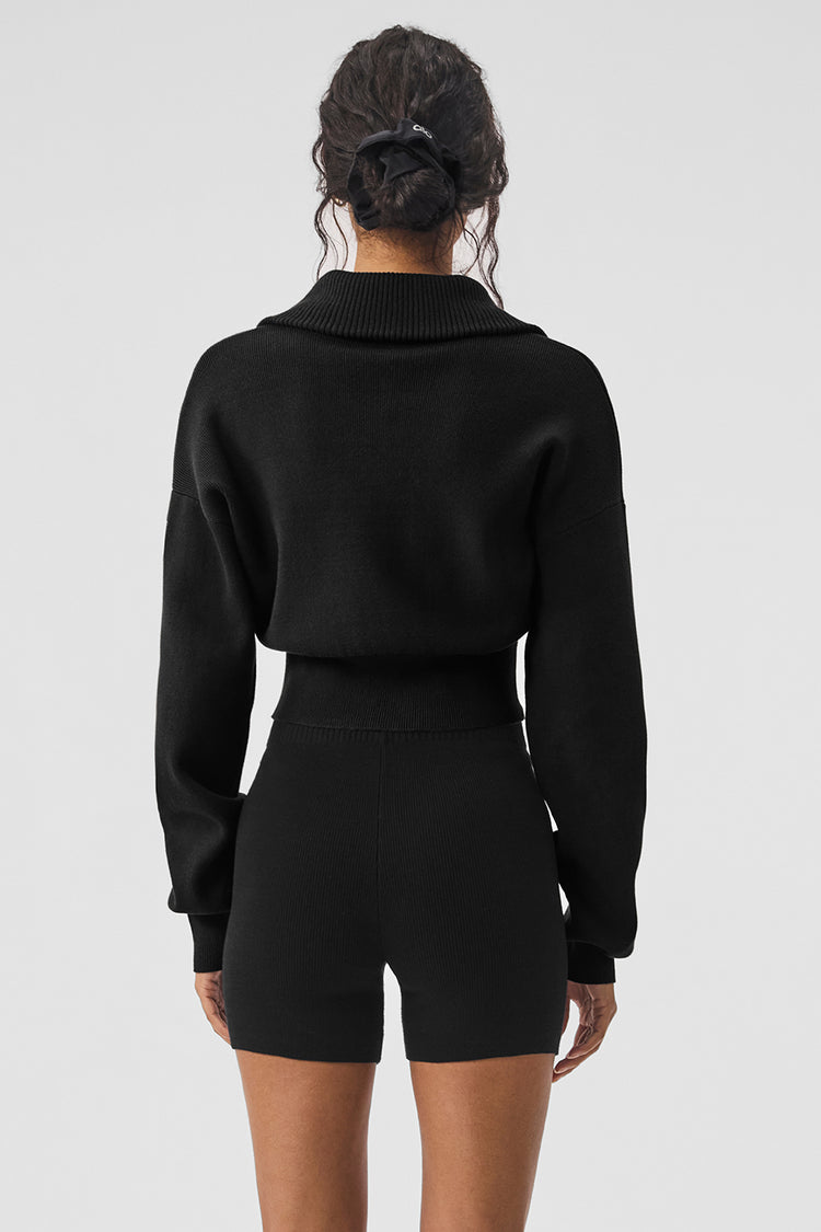 【Eaphi 】volume sleeve short jacket Eaphi】volume sleeve knit jacket eaphi volume sleeve short