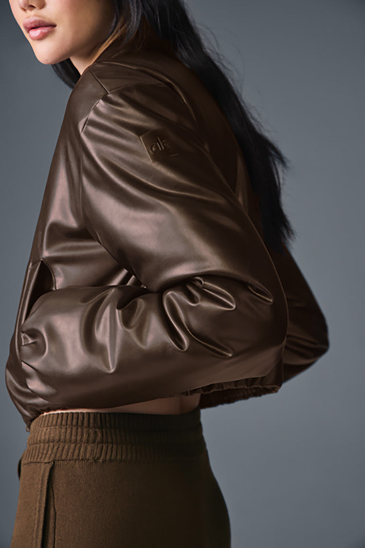ジャケット・アウター amiur leather piping volume boa outer J99U-WS | ACRONYM®