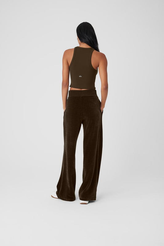 HIGH-WAIST COZY DAY WIDE LEGGING PANT