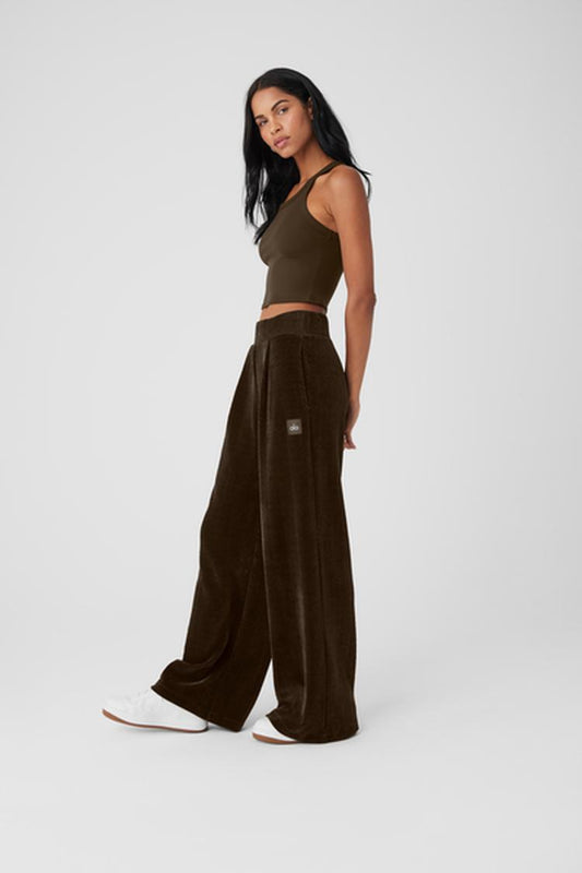 HIGH-WAIST COZY DAY WIDE LEGGING PANT