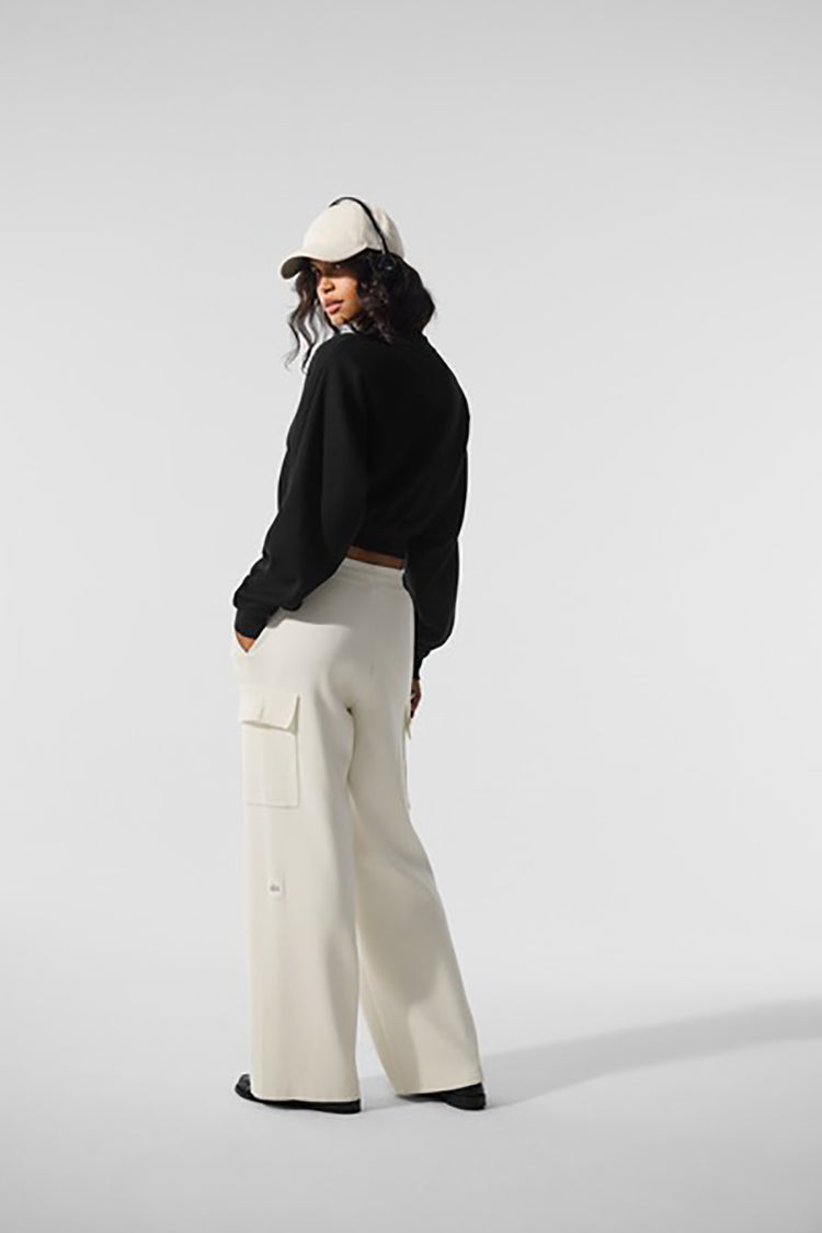 SCHOLAR KNIT HIGH-WAIST CARGO PANT – Alo Yoga Indonesia