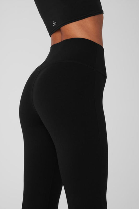 AIRBRUSH HIGH-WAIST FLARE LEGGING