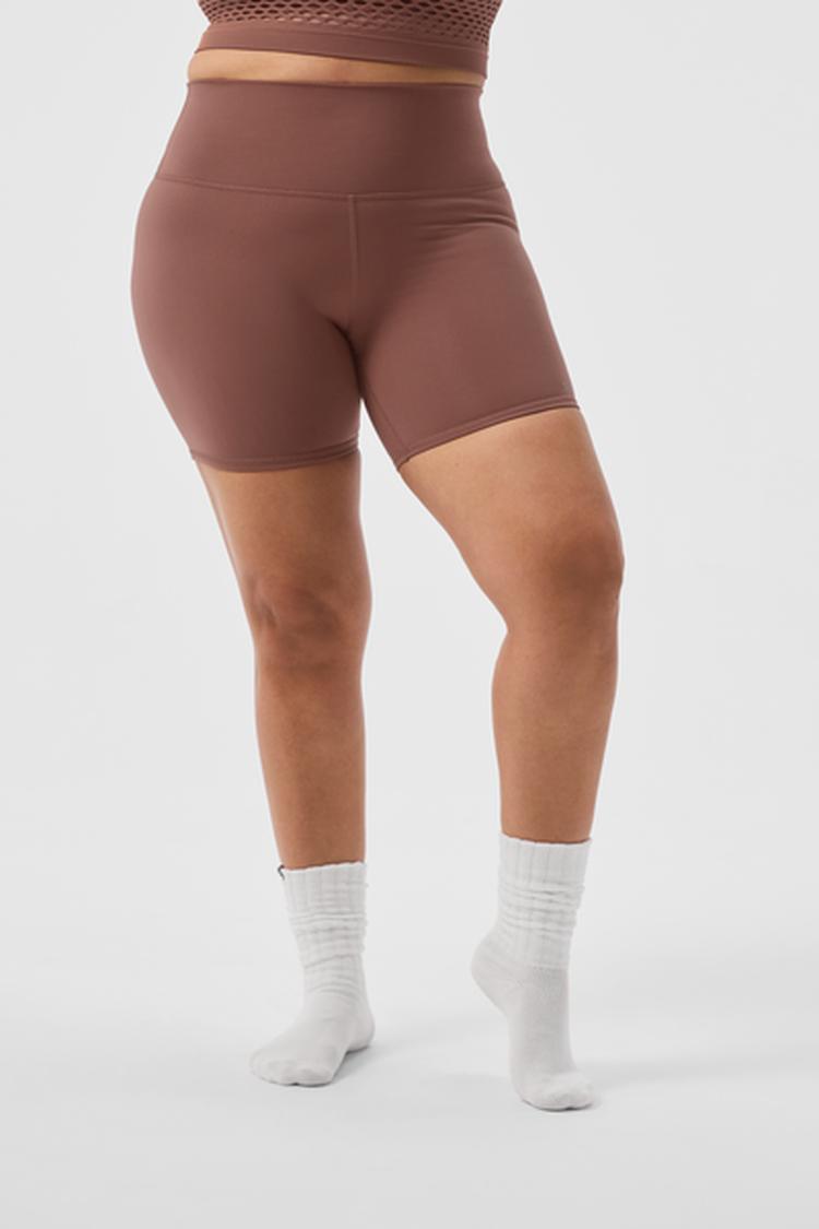 alo正規品 5AirbrushHigh-WaistBikerShort