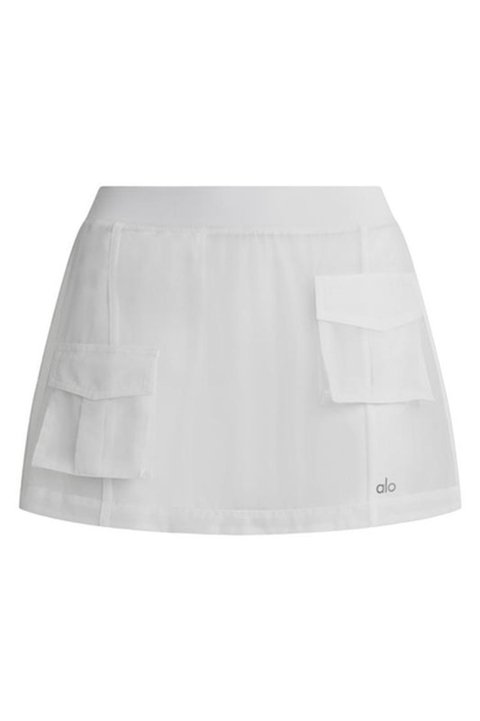 SHEER EFFUSION CARGO SKIRT