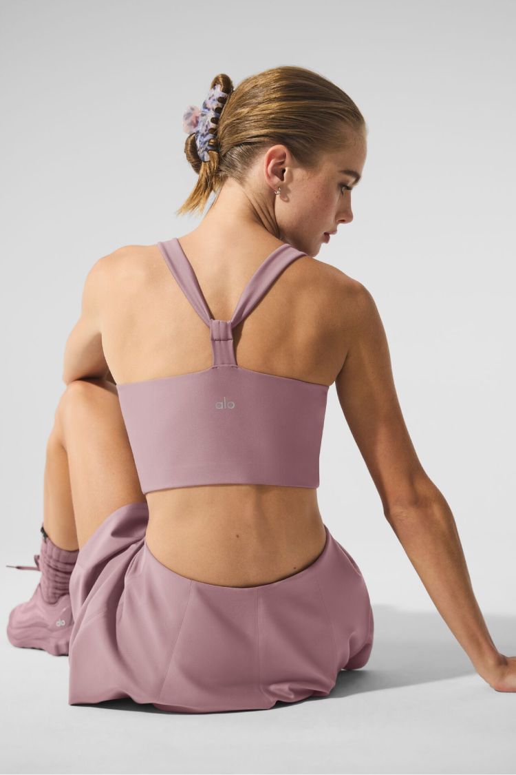【alo yoga】エアリフト ダウンザライン スカート Airlift Down The Line Tennis Skirt - Black | Alo Yoga