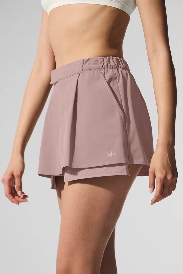 ミニスカート [Alo Yoga] Flip It Mini Skort Flip It Mini Skort - Black | Alo Yoga