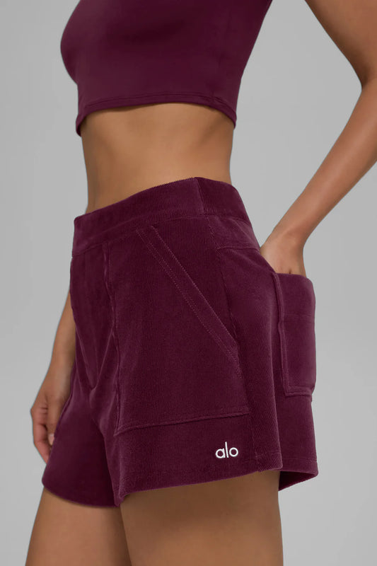 MICRO CORDUROY ON DUTY SHORT
