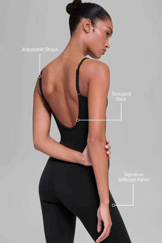 AIRBRUSH BOOTCUT ONE AND DONE ONESIE