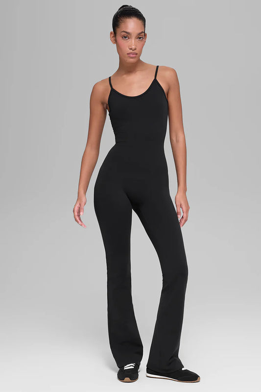 AIRBRUSH BOOTCUT ONE AND DONE ONESIE