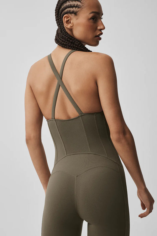 AIRBRUSH SPARKS FLY CORSET ONESIE