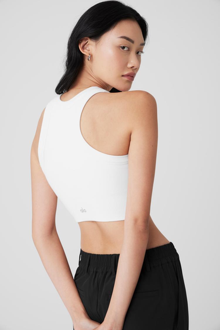 SEAMLESS DELIGHT HIGH NECK BRA – Alo Yoga Indonesia