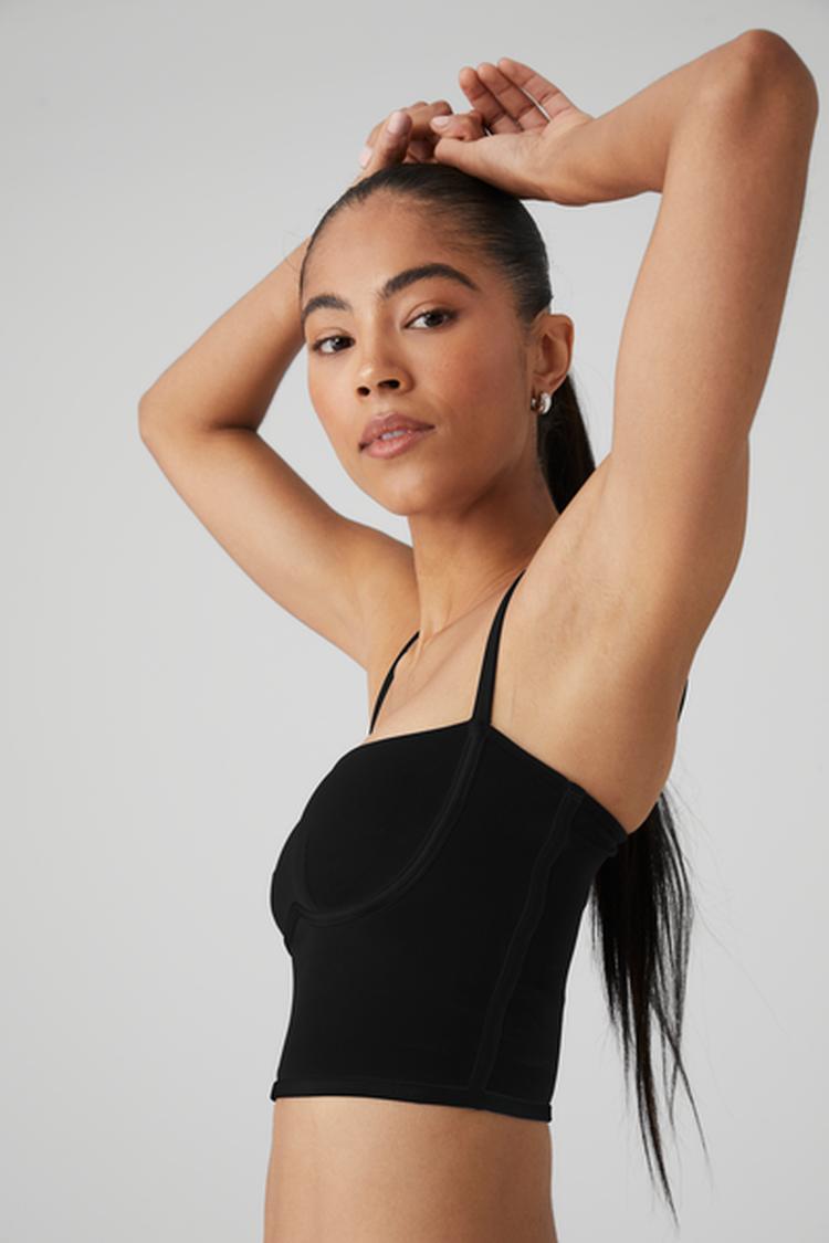 新品Alo Yoga  Bra Top XS ブラック　ホワイト2枚セット Alo Yoga Starlet Bra by Seller Selects | Basic.Space