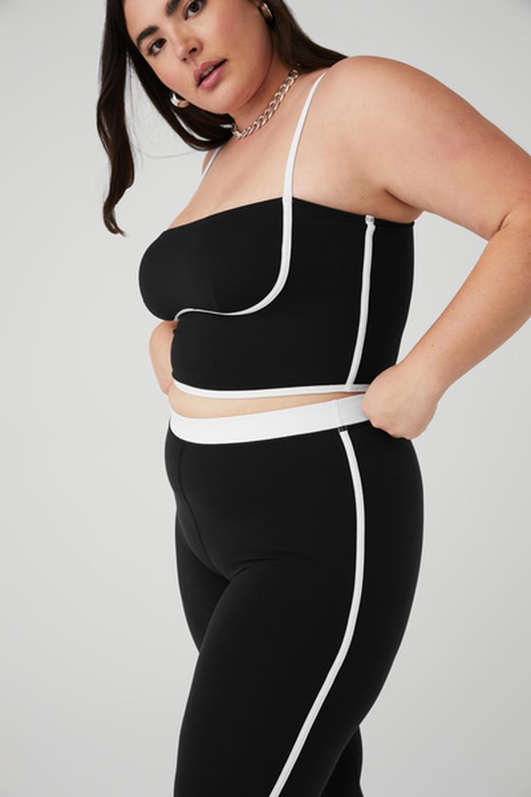 Airbrush Streamlined Bra Tank Sサイズ Airbrush Streamlined Bra Tank - Black | ALO