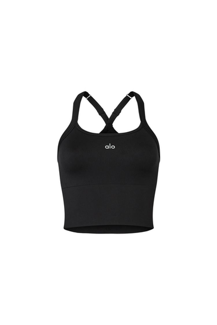 SEAMLESS RIBBED FAVORITE BRA TANK – Alo Yoga Indonesia