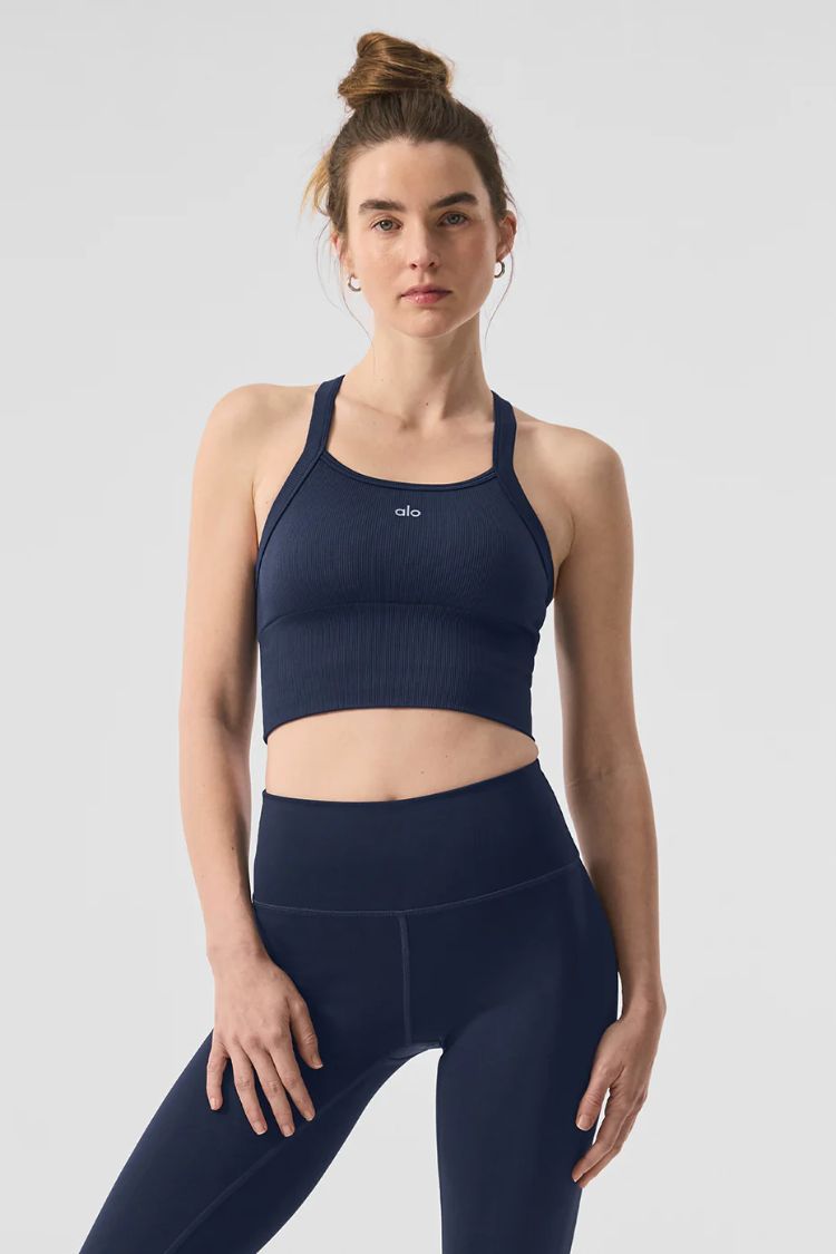SEAMLESS RIBBED FAVORITE BRA TANK – ALO Indonesia