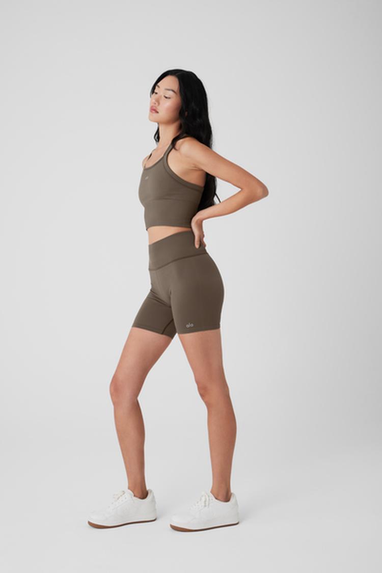 SEAMLESS RIBBED FAVORITE BRA TANK – ALO Indonesia