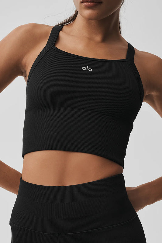 SEAMLESS RIBBED FAVORITE BRA TANK